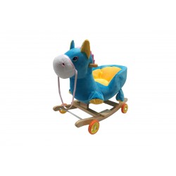 Poney Bleu jaune