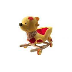 Ourson winnie jaune rouge